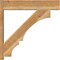 Ekena Millwork Balboa Block Rough Sawn Outlooker, Western Red Cedar, 8"W x 38"D x 38"H OUT08X38X38BOA05RWR - alternate 4